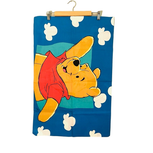 Vintage Disney Winnie the Pooh and Piglet Double Sided Pair of Pillowcases